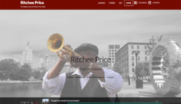 Ritchee Price website homepage screenshot